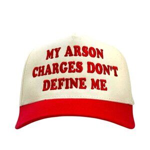 Funny Hat | Arson Charges Humor Cap DON’T DEFINE ME Dark Humor Style ThatGirlEne